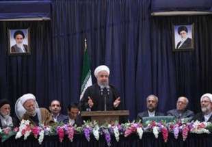 الرئيس روحاني: البلاد لن تعود الی الظروف التي كانت قبل 4 أعوام