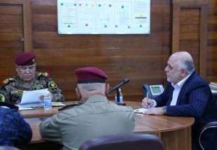 دستور ویژه حیدر العبادی به فرماندهان درباره امنیت پایتخت عراق