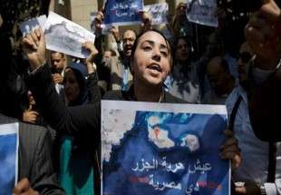 احتجاجات في مصر على قرار البرلمان الموافقة على تسليم تيران وصنافير للسعودية