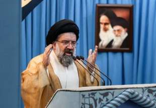 ایران اسلامی ذره ای از اصول خود عقب نشینی نخواهد کرد/ نماد استکبار، رژیم صهیونیستی و آمریکا هستند