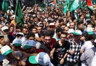 ضد الانتهاكات الصهيونية ...تظاهرات شعبية حاشدة في الأردن الجمعة