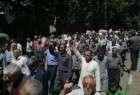 مسيرات احتجاجية في طهران تنديدا بجرائم الصهاينة