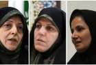 Rouhani appoints female VPs, assistant