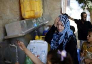 دو میلیون نفر ازمردم غزه از خدمات بهداشتی و آب آشامیدنی محروم هستند