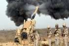​انهدام انبار سلاح و مهمات ارتش عربستان در حمله توپخانه‎ای یمن