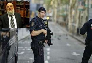 سوء استفاده خاخام افراطی بارسلون از حمله تروریستی برای ترویج اسلام ستیزی