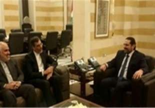 جابري انصاري يلتقي رئيس الوزراء اللبناني سعد الحريري