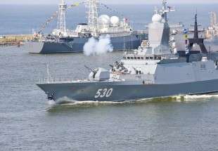 مناورات "ناجحة" لسفن أسطول بحر البلطيق الروسي