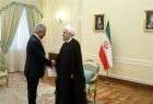 الرئيس روحاني يستقبل وزير الخارجية الباكستاني