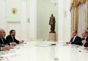 ظريف يلتقي الرئيس الروسي
