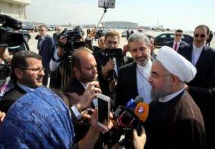 روحاني: استراتيجية الجمهورية الاسلامية مبنية علي التعاطي واسع النطاق مع العالم