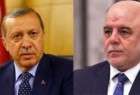 أردوغان يؤكد للعبادي رفضه اجراء الاستفتاء في "كردستان"