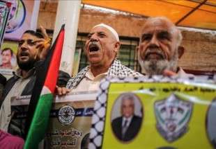 ​تجمع مردم غزه برای همبستگی با اسرای فلسطینی