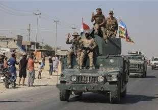 القوات العراقية تدخل ناحية وانة شمال مدينة الموصل