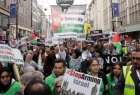 ​تظاهرات اعتراضی در لندن علیه صدور بیانیه بالفور