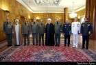 President Hassan Rouhani meets with top army commanders (photo)  <img src="/images/picture_icon.png" width="13" height="13" border="0" align="top">