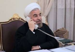 روحاني يتصل بعون: الشعب اللبناني سيتجاوز الفتنة الجديدة