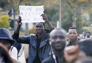 Manifestation à Paris contre l