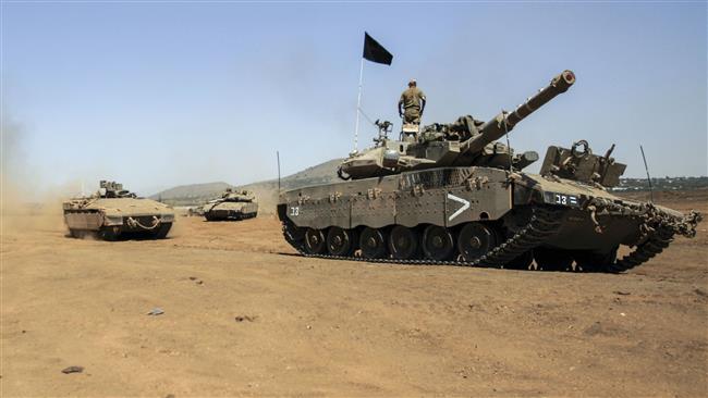 Israeli tank targets Syrian positions in Golan Heights