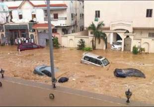 سعودی عرب، طوفانی بارش، ژالہ باری، نظام زندگی مفلوج