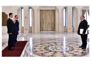 الرئيس الأسد يتقبل أوراق اعتماد سعد زخيا سفيراً للبنان لدى سورية