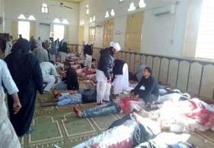 الرئاسة المصرية: 220 قتيلا و130مصابا حتى الآن في الهجوم على المسجد في شمال سيناء