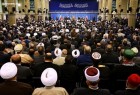 الإمام الخامنئي يستقبل ضيوف مؤتمر الوحدة الإسلامية و رؤساء السلطات الثلاث