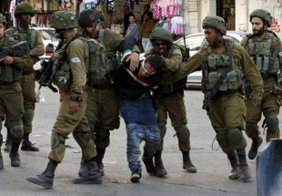 رژیم صهیونیستی 20 فلسطینی را در کرانه باختری دستگیر کرد