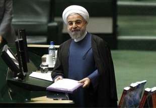 Rouhani in Parl. to submit budget bill