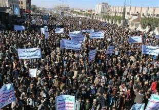 مسيرة حاشدة بذمار (اليمن) للتنديد بالقرار الأمريكي إعلان القدس عاصمة لإسرائيل