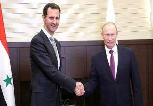 دیدار پوتین با بشار اسد در سوریه