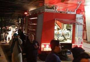 حريق بالنجف و إصابة 43 زائراً إيرانياً