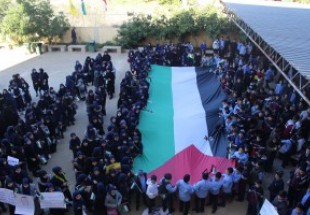 نشاطات متضامنة مع القدس في مدارس المهدي (عج)