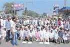 تظاهرات مسلمانان هند در اعتراض به کشتن موذن مسجد