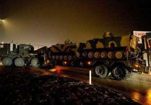 انتقال تجهیزات جدید ارتش ترکیه به خاک سوریه