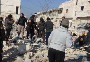حمله خمپاره‌ای عناصر تروریست به مناطق مسکونی شمال حلب