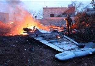 خلبان جنگنده روس بعد از محاصره شدن توسط تروریست‌های سوری خودکشی کرد