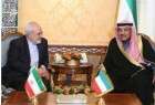 ​وزرای امور خارجه جمهوری اسلامی ایران و کویت دیدار و گفتگو کردند