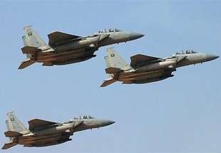 حمله گسترده جنگنده های سعودی به یمن