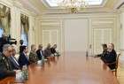 ​وزیر دفاع کشورمان با رئیس جمهوری آذربایجان دیدار کرد