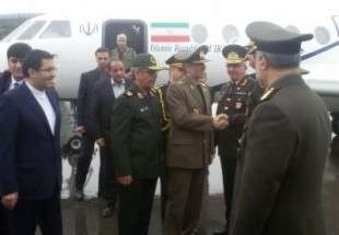 ​وزير الدفاع الايراني يصل آذربيجان
