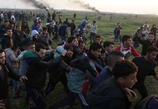 شهادت نوجوان مجروح فلسطینی در نوار غزه