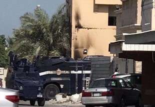 ​استقرار خودروهای نظامی بحرینی در اطراف منزل «شیخ عیسی قاسم»