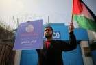 ​تظاهرات روزنامه نگاران غزه علیه فیس بوک