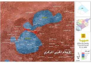 الجيش السوري يشطر الغوطة الشرقية إلى قسمين ويفصل مدينتي دوما وحرستا عن باقي المنطقة