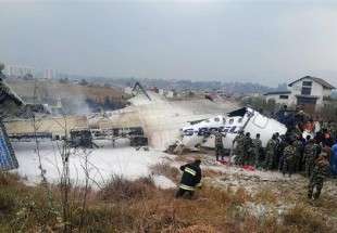 Bangladeshi plane crashes in Nepal, 50 killed