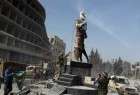 بعد سيطرة الجيش التركي... إسقاط تمثالا كرديا في وسط عفرين