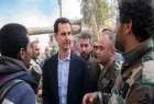 الرئيس الأسد لرجال الجيش بالغوطة : كل رصاصة أطلقتموها لقتل إرهابي كنتم تغيرون بها ميزان العالم