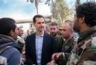 Assad visits Syrian forces near Ghouta
