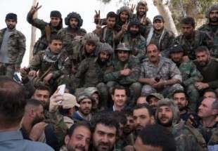 الأسد يعلن من الغوطة "نهاية الحرب العالمية الثالثة"